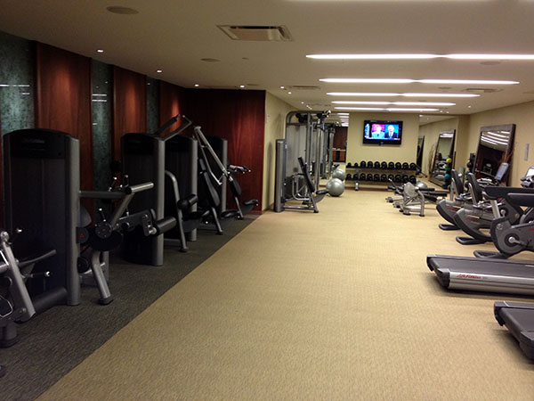 picture of hotel gym