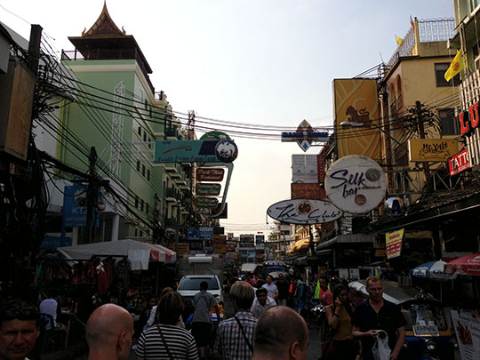 picture of Bangkok street