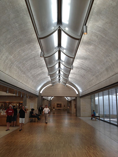 Kimbell Hallway