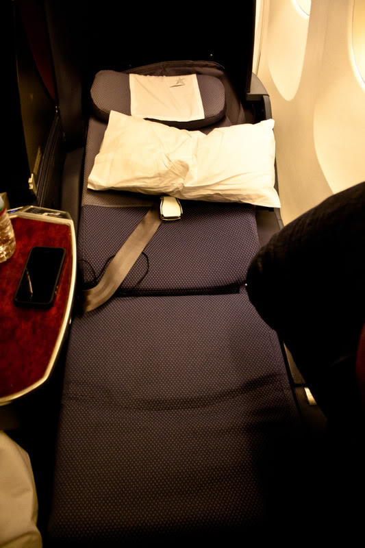 a seat on a plane