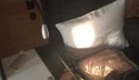 a pillow on a chair