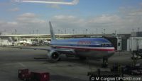 an airplane at an airport