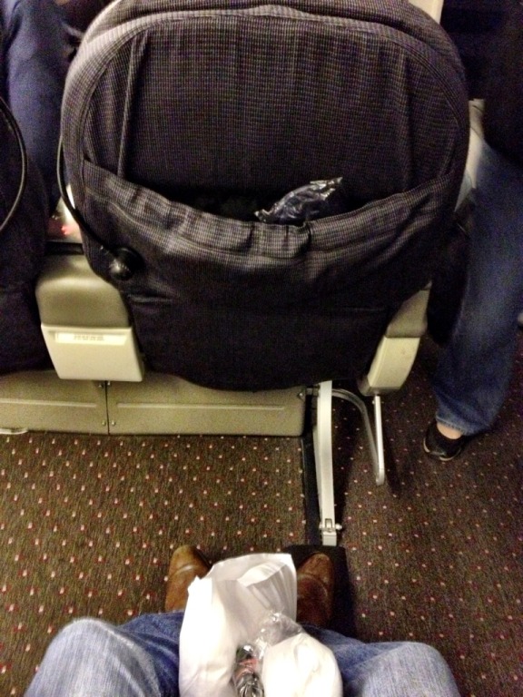 a bag on the floor