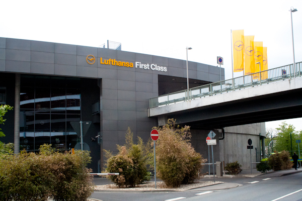 Lufthansa First Class Terminal in Frankfurt