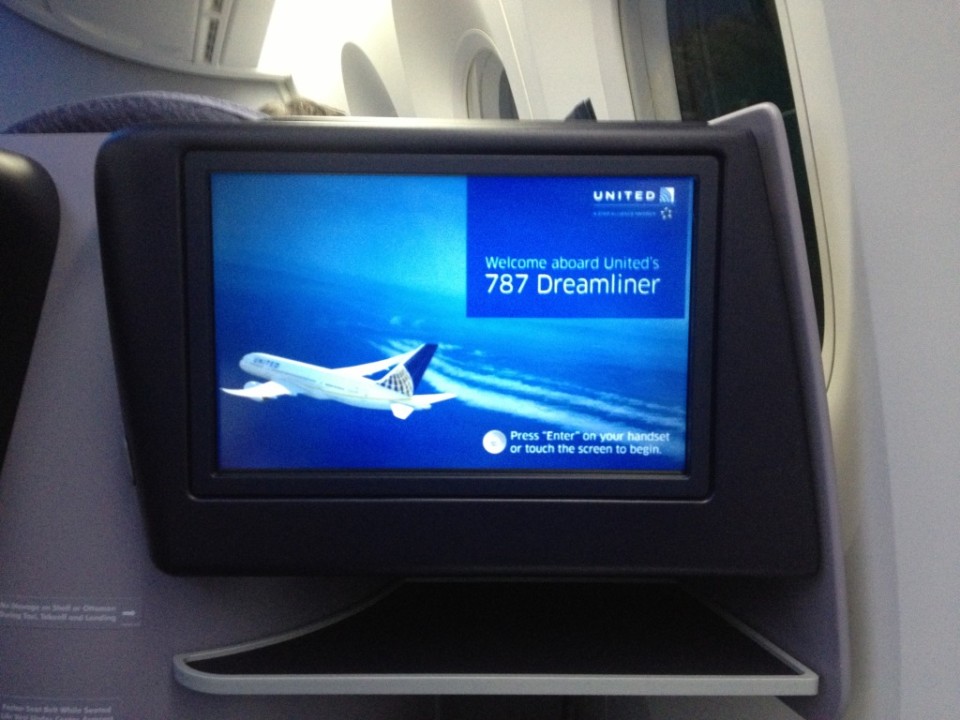 a screen on a plane