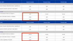 United Increases Award Change Fees for Non-Premier Members, Effective Immediately