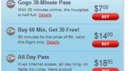 Save on GoGo In-flight Internet