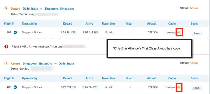 Singapore Airlines First Class with US Airways miles (and no reservation systems glitch)