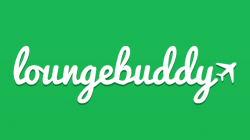 a green and white text