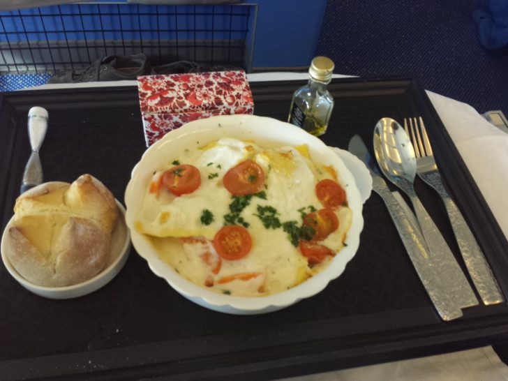 Klm business class meal