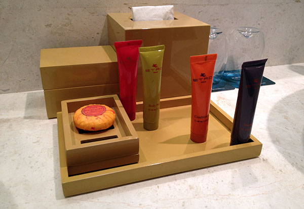 EPIC Miami toiletries