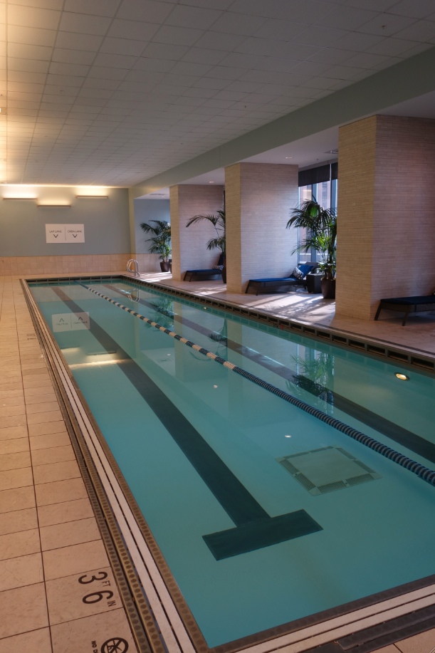 Indoor lap pool