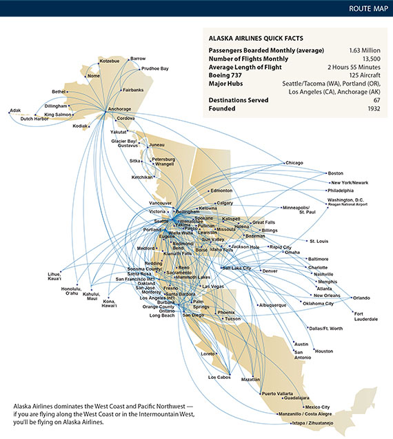 Alaska Route Map