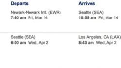 Alaska Airlines Stopover Rule on Domestic Awards