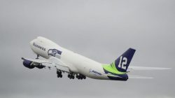 Seattle Seahawks Boeing 747-8F