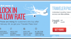 GOGO Inflight WiFi increases Prices March 1, 2014