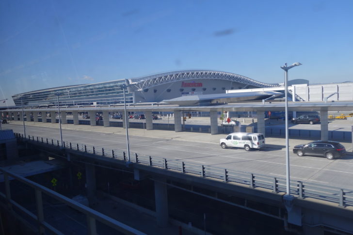 Terminal 8 on one of the coldest day at JFK, ever.