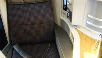 a seat belt on a seat