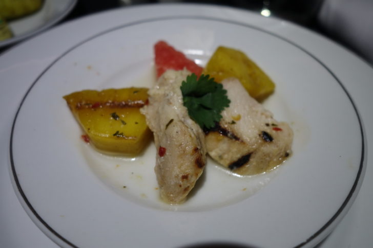 Not a fan of the watermelon, but chicken and pineapple were great.