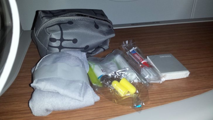 American Airlines amenity kit