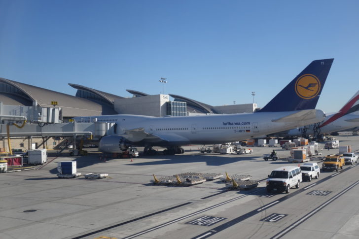 Lufthansa 747-8 (surprisingly a tougher First Class redemption than Singapore Suites)
