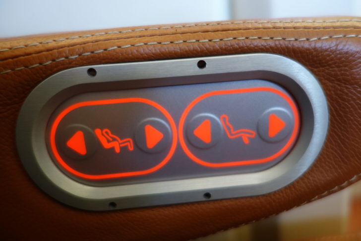 Seat controls