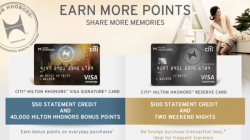 Improved Citi Hilton Reserve Card Offers $100 Statement Credit