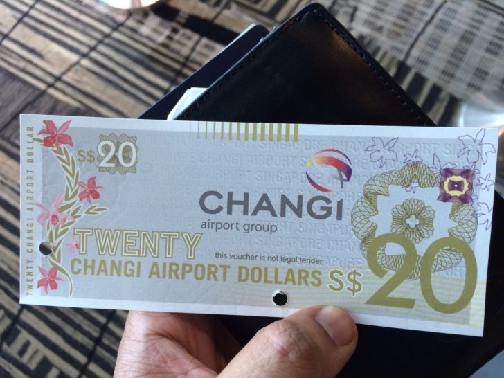 If you book a Krisflyer award ticket with a transit at SIN airport, you are eligible for a S$20 shopping voucher!