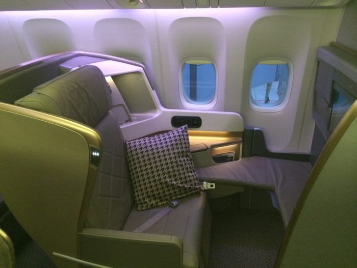 Business Class Seat 11A