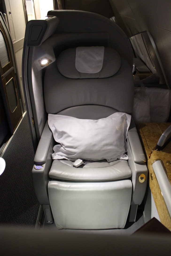 First Class Seat