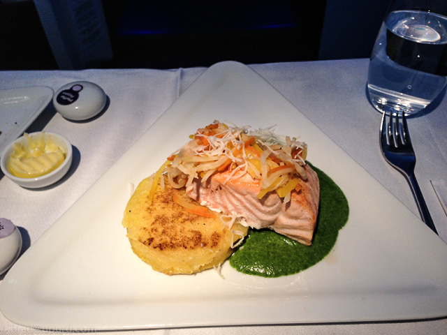 austrian-business-class-salmon