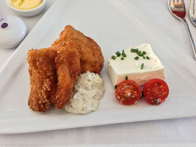 austrian-business-class-wiener-schnitzel