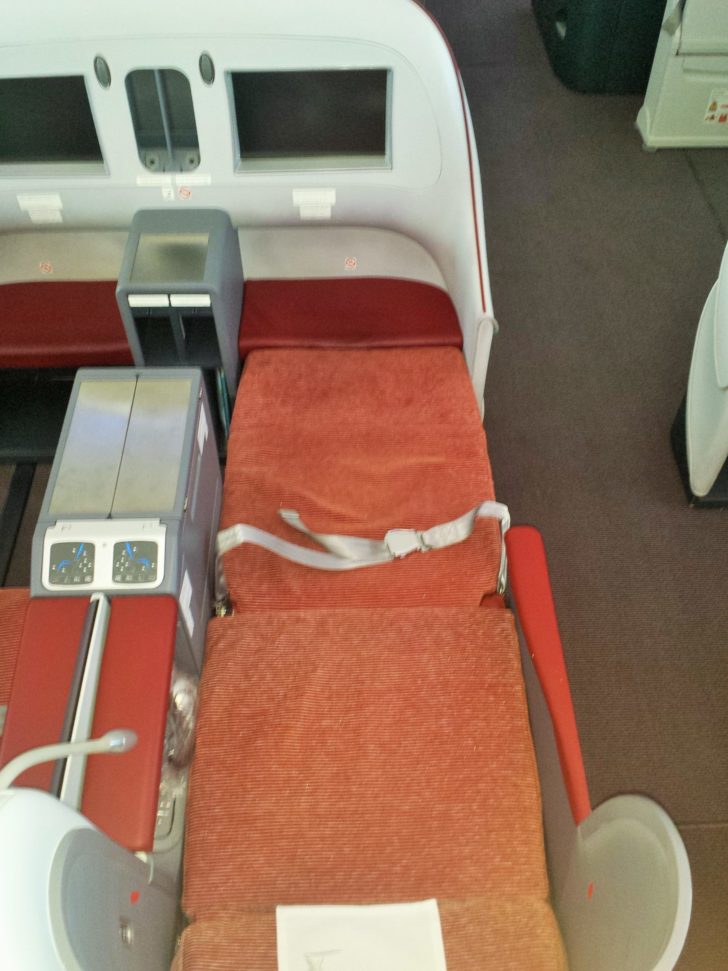 LAN Business Class seat