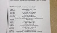 a paper with text on it