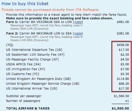 Calculating Taxes and Fees