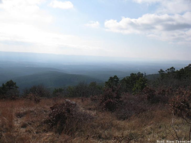 Talimena National Scenic Byway - south view