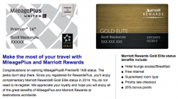 RewardsPlus Offers Reciprocal Benefits between Marriott and United