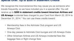 AmEx Platinum Statement Credit for Losing AA/US Lounges