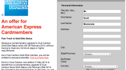 Free Club Carlson Gold Elite Status from American Express