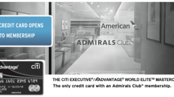 a credit card with a picture of an office