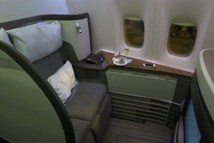 Cathay Pacific First Class on the 777-300ER