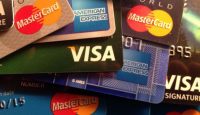a pile of credit cards