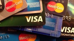 a pile of credit cards