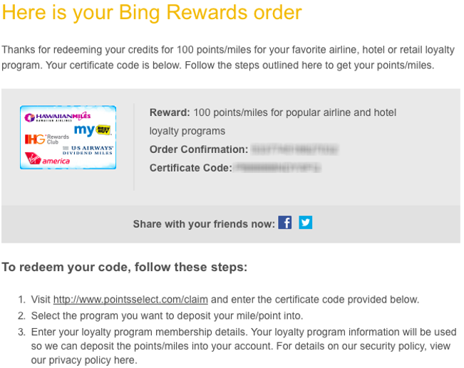 How to Convert Bing Rewards Points to Airline Miles - Travel Codex