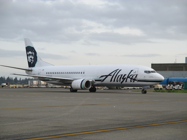 Alaska Airlines combi