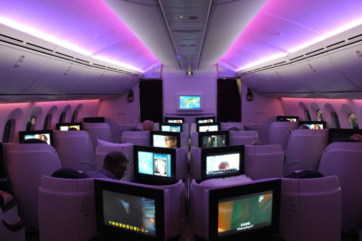 Review: Qatar Airways 787 Business Class London to Doha