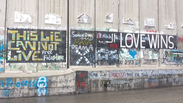 Israel Palestine Wall art