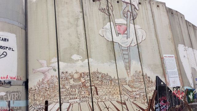 Israel Palestine Wall art