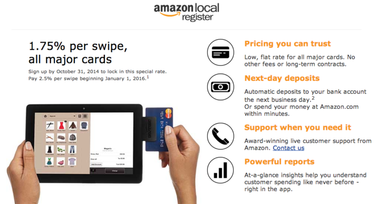 Amazon Local Register 2