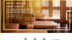 2,000 Bonus Hyatt Points After One Stay for Fall 2014